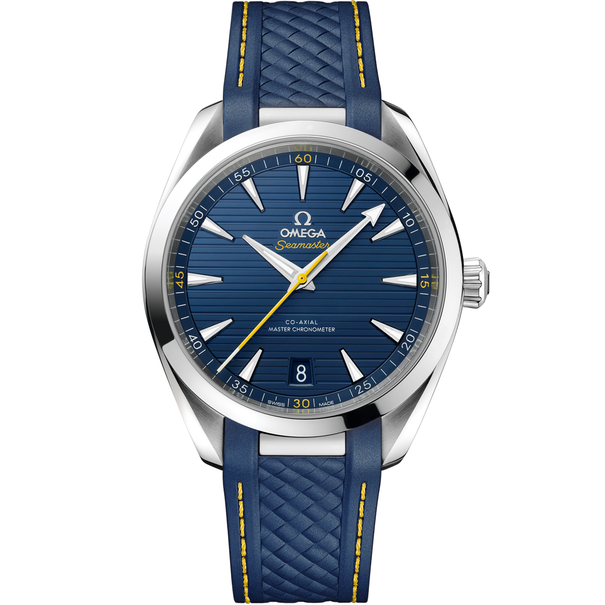 OMEGA Seamaster Aqua Terra 41 mm Blue Dial Stainless Steel Strap 220.12.41.21.03.009 - WATCHXNYC