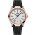 OMEGA Seamaster Aqua Terra 41 mm   Silver Dial Stainless Steel and Sedna™ 18k Rose Gold Strap 220.22.41.21.02.001