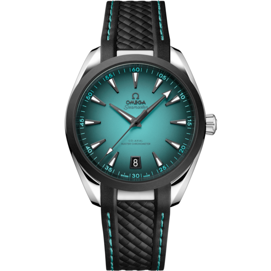 Omega Seamaster Aqua Terra 41mm Turquoise Dial Steel 220.32.41.21.03.001 - WATCHXNYC