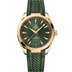 OMEGA Seamaster Aqua Terra 41 mm Green Dial Stainless Steel and Sedna™ 18k Yellow Gold Strap 220.52.41.21.10.001
