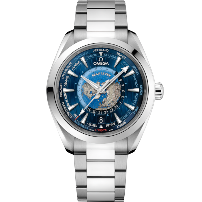 Omega Seamaster Aqua Terra 43mm Blue Dial Steel 220.10.43.22.03.001 - WATCHXNYC