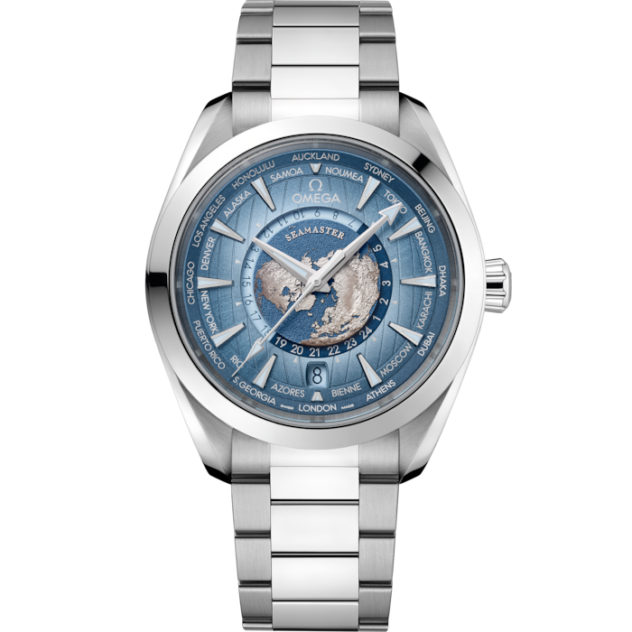 Omega Seamaster Aqua Terra 43mm Blue Dial Steel 220.10.43.22.03.002 - WATCHXNYC