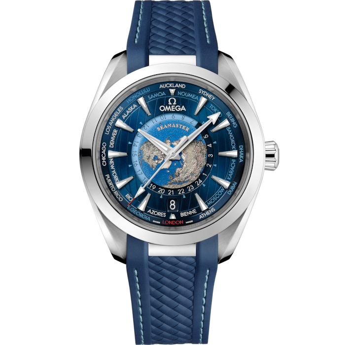 Omega Seamaster Aqua Terra 43mm Blue Dial Steel 220.12.43.22.03.001 - WATCHXNYC