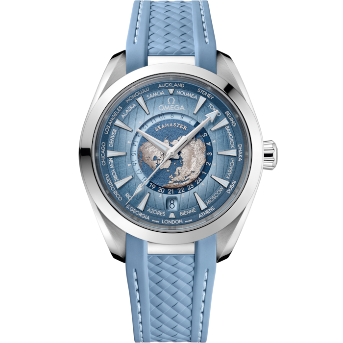 Omega Seamaster Aqua Terra 43mm Blue Dial Steel 220.12.43.22.03.002 - WATCHXNYC