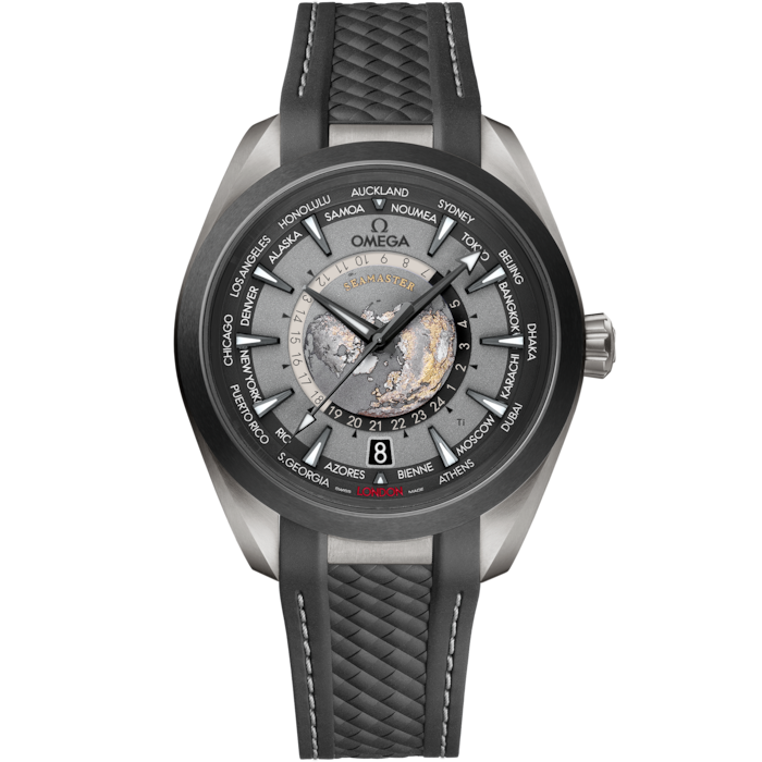 Omega Seamaster Aqua Terra 43mm Grey Dial Titanium 220.92.43.22.99.001 - WATCHXNYC