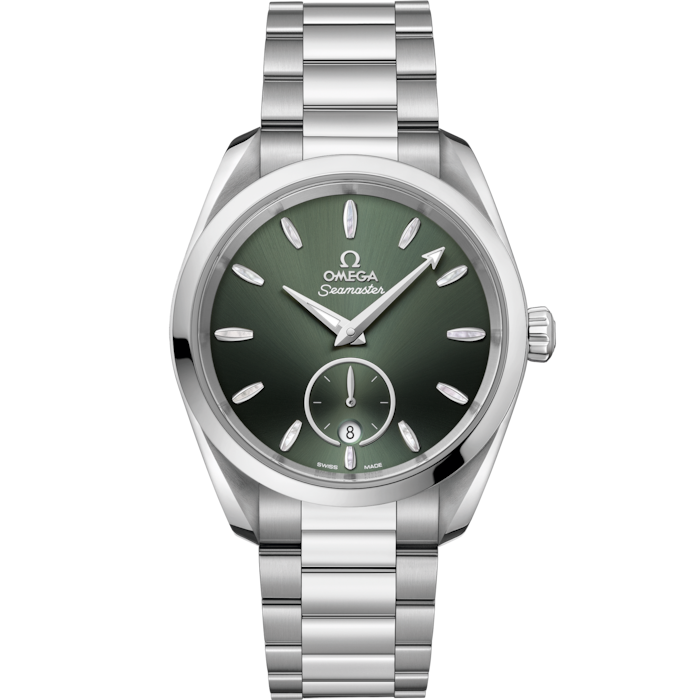 Omega Seamaster Aqua Terra 38mm Green Dial Steel 220.10.38.20.10.001 - WATCHXNYC