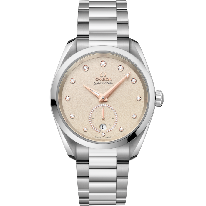 Omega Seamaster Aqua Terra 38mm Linen Dial Steel 220.10.38.20.59.001 - WATCHXNYC