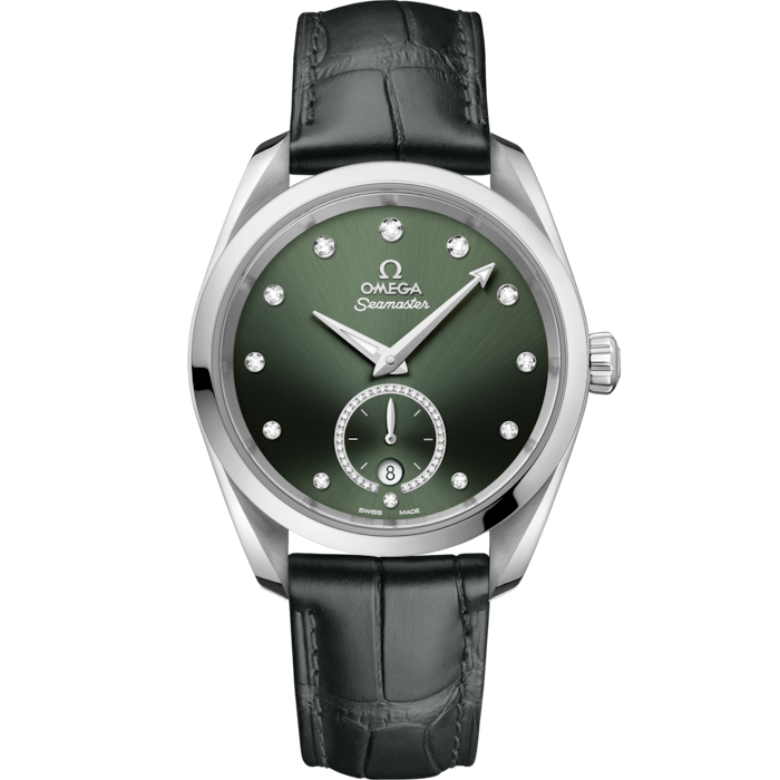 Omega Seamaster Aqua Terra 38mm Green Dial Steel 220.13.38.20.60.001 - WATCHXNYC