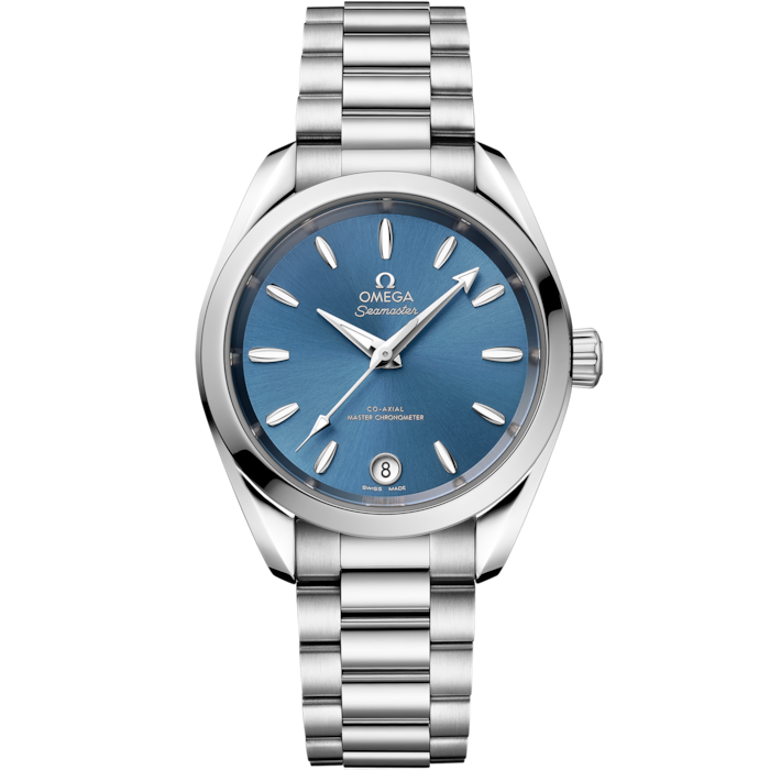 Omega Seamaster Aqua Terra 34mm Sea blue Dial Steel 220.10.34.20.03.002 - WATCHXNYC
