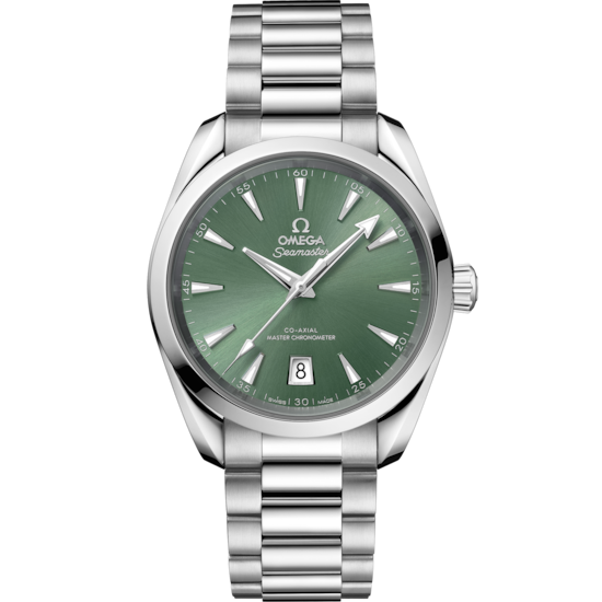 Omega Seamaster Aqua Terra Shades 38mm Bay Green Dial Steel 220.10.38.20.10.002 - WATCHXNYC