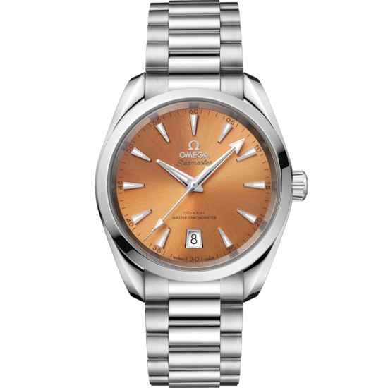 Omega Seamaster Aqua Terra Shades 38mm Saffron Dial Steel 220.10.38.20.12.001 - WATCHXNYC