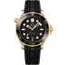 Omega Seamaster Diver 300M 42 mm Black Dial Stainless Steel 18k Yellow Gold Strap 210.22.42.20.01.001