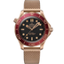 OMEGA Seamaster Diver 300M 42mm Black Dial Bronze gold bracelet  210.90.42.20.01.003