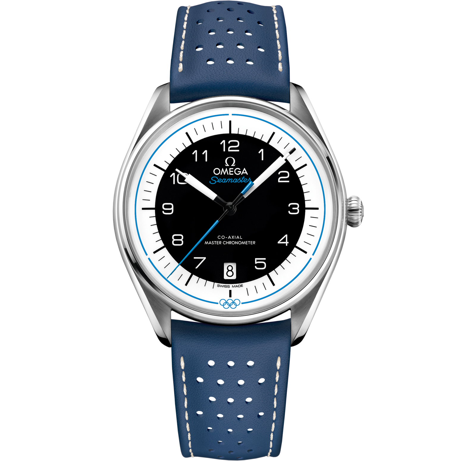 Omega Seamaster Olympic Official Timekeeper 39.5 mm Black Dial Stainless Steel Strap 522.32.40.20.01.001 - WATCHXNYC