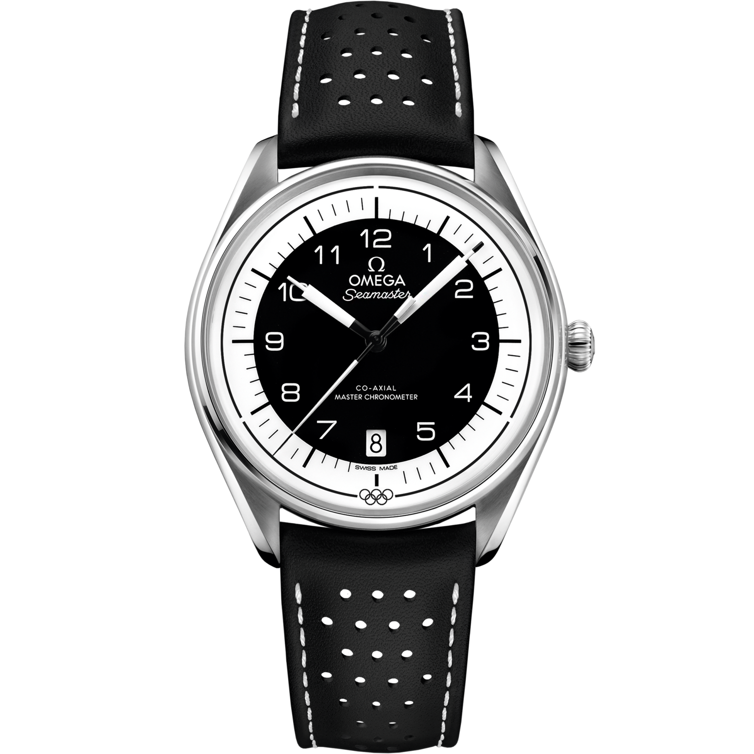 Omega Seamaster Olympic Official Timekeeper 39.5 mm Black Dial Stainless Steel Strap 522.32.40.20.01.003 - WATCHXNYC