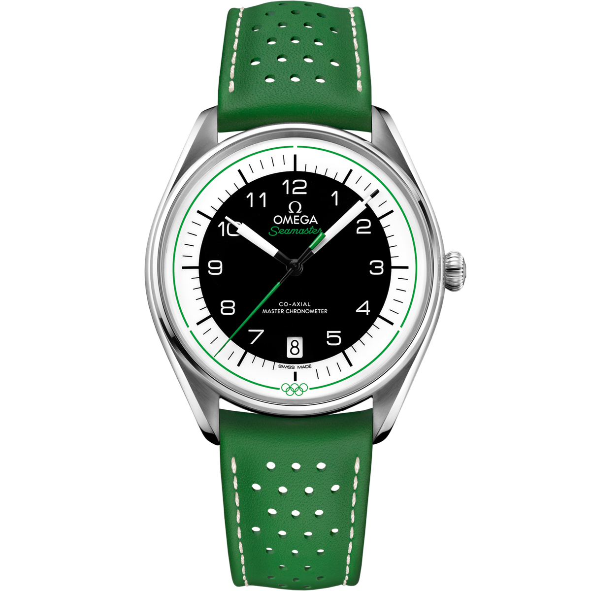 Omega Seamaster Olympic Official Timekeeper 39.5 mm Black Dial Stainless Steel Strap 522.32.40.20.01.005 - WATCHXNYC
