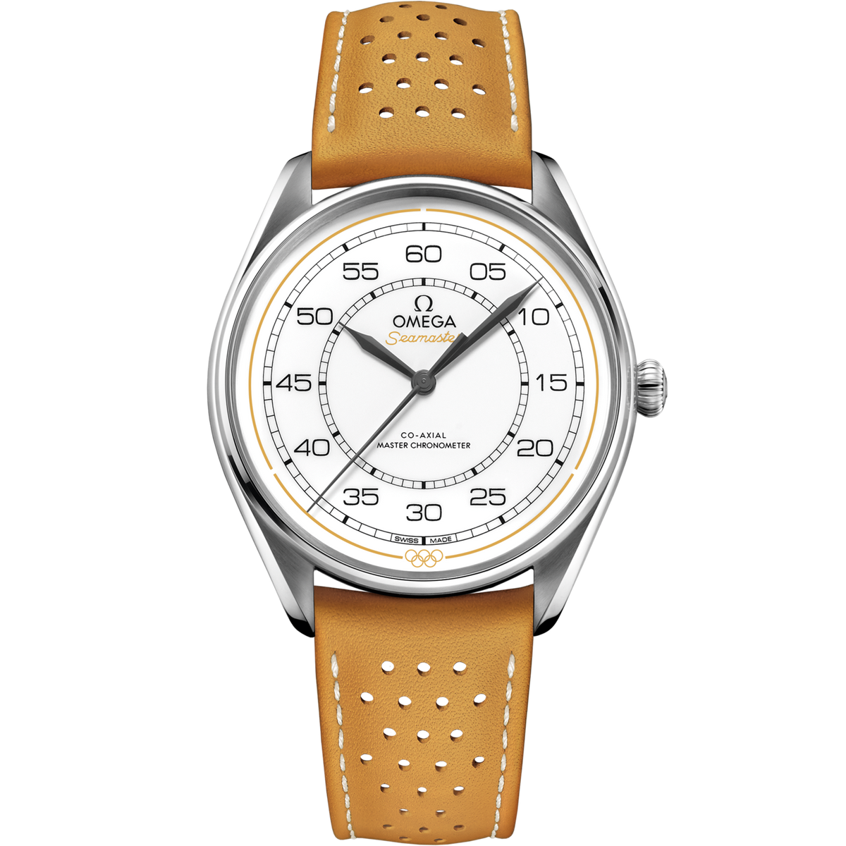 Omega Seamaster Olympic Official Timekeeper 39.5 mm White Dial Stainless Steel Strap 522.32.40.20.04.002 - WATCHXNYC