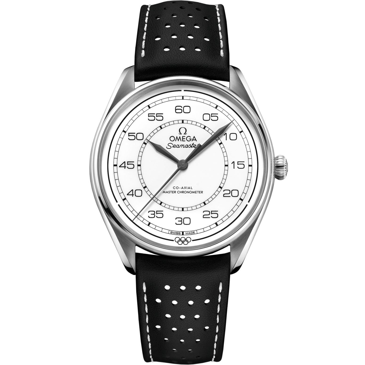 Omega Seamaster Olympic Official Timekeeper 39.5 mm White Dial Stainless Steel Strap 522.32.40.20.04.003 - WATCHXNYC