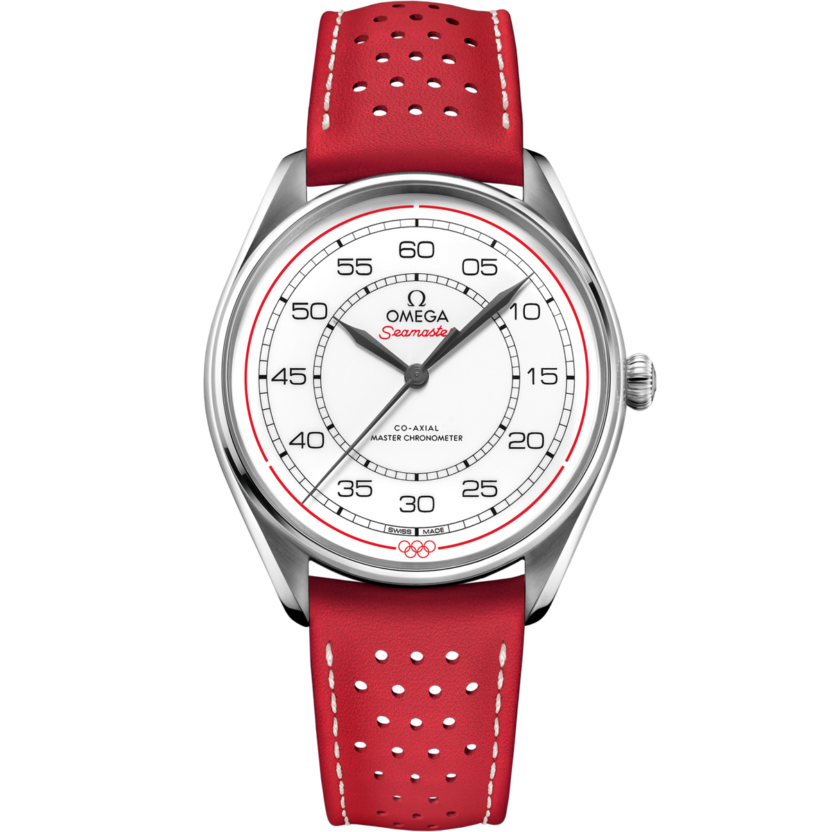 Omega Seamaster Olympic Official Timekeeper 39.5 mm White Dial Stainless Steel Strap 522.32.40.20.04.004 - WATCHXNYC