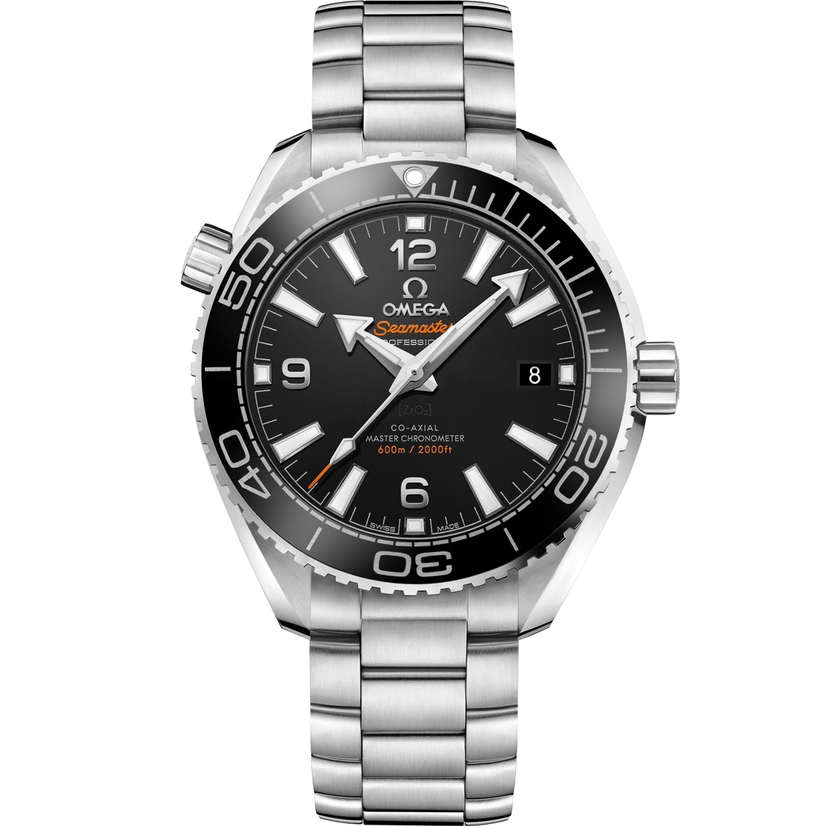 Omega Seamaster Planet Ocean 600M 39.5 mm Black Dial Stainless Steel Bracelet 215.30.40.20.01.001 - WATCHXNYC
