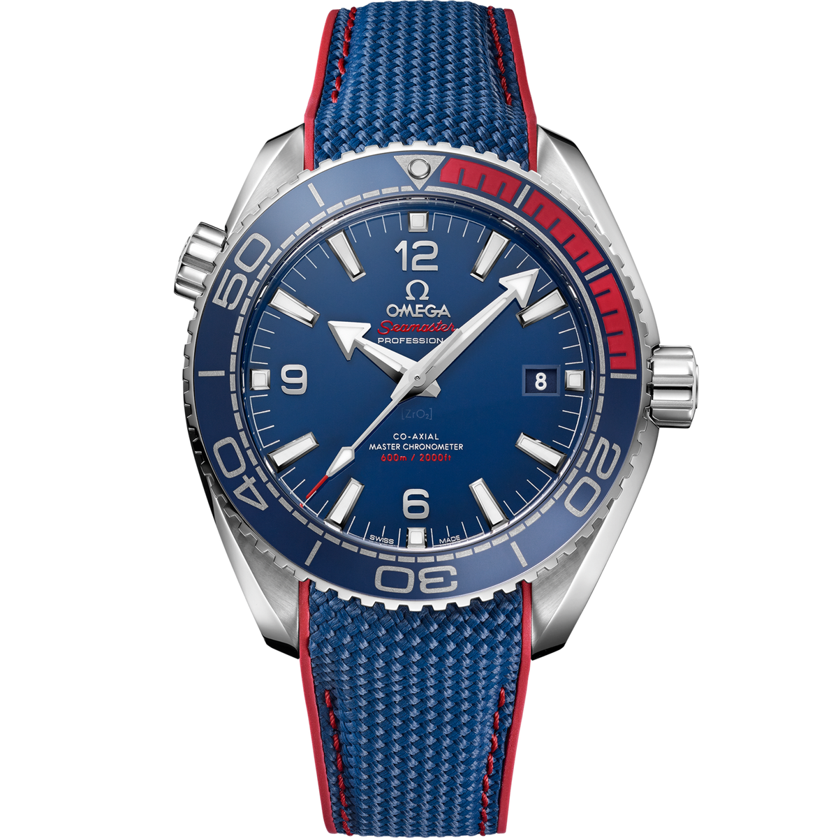 Omega Seamaster Planet Ocean 600M 43.5 mm Blue Dial Stainless Steel Strap 522.32.44.21.03.001 - WATCHXNYC