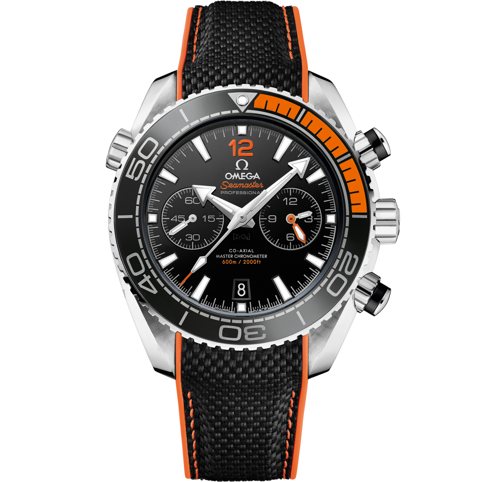 Omega Seamaster Planet Ocean 600M 45.5 mm Black Dial Stainless Steel Strap 215.32.46.51.01.001 - WATCHXNYC
