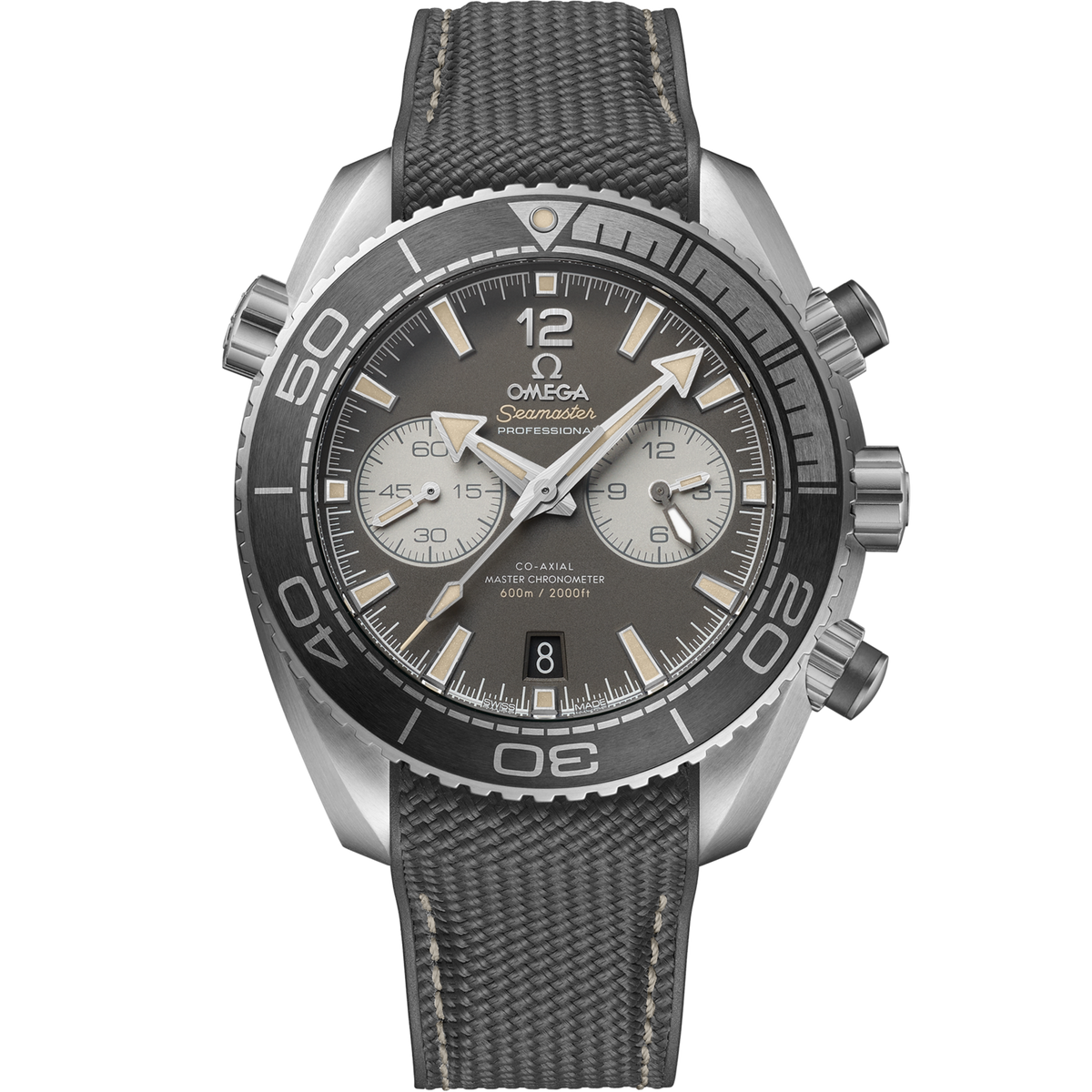 Omega Seamaster Planet Ocean 600M 45.5 mm Grey Dial Stainless Steel Strap 215.32.46.51.01.004 - WATCHXNYC