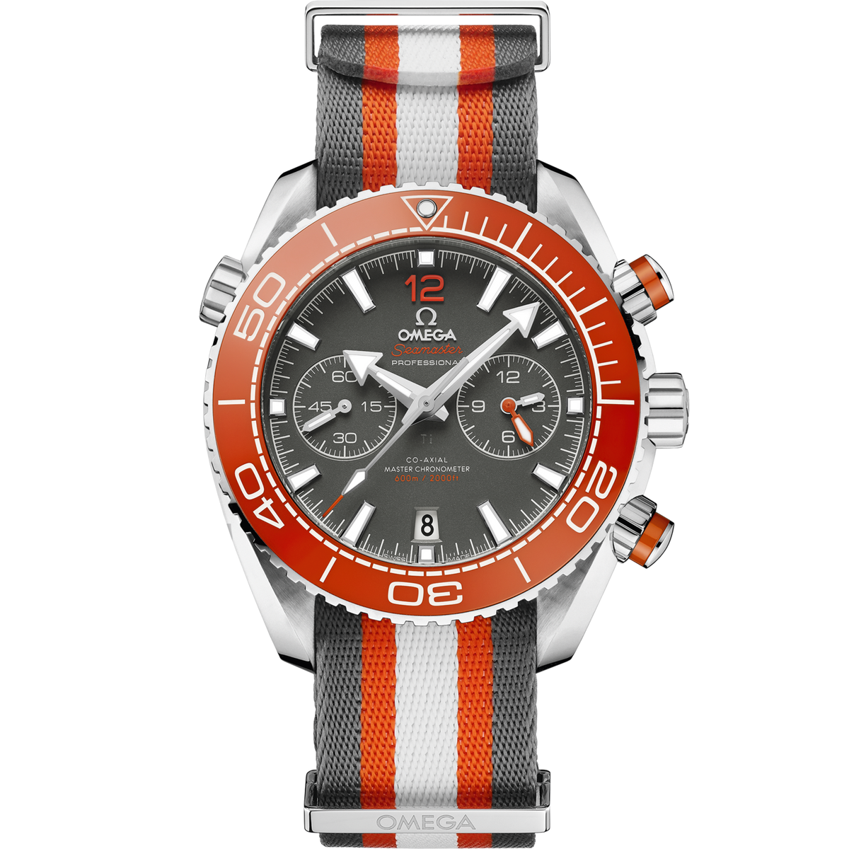 Omega Seamaster Planet Ocean 600M 45.5 mm Grey Dial Stainless Steel Strap 215.32.46.51.99.001 - WATCHXNYC