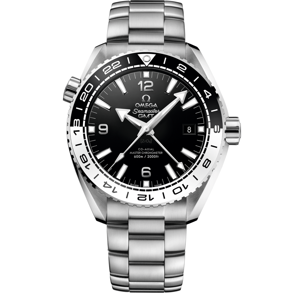 Omega Seamaster Planet Ocean 600M 43.5 mm Black Dial Stainless Steel Bracelet 215.30.44.22.01.001 - WATCHXNYC