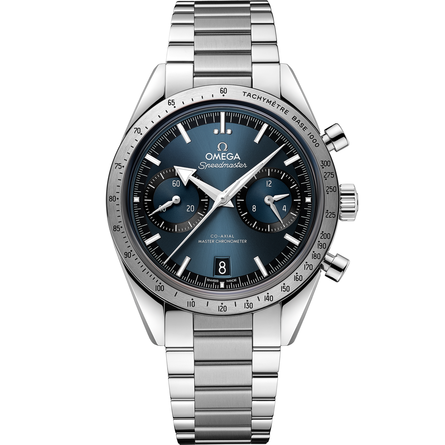 Omega Speedmaster '57 40.5 mm Blue Dial Stainless Steel Bracelet 332.10.41.51.03.001 - WATCHXNYC
