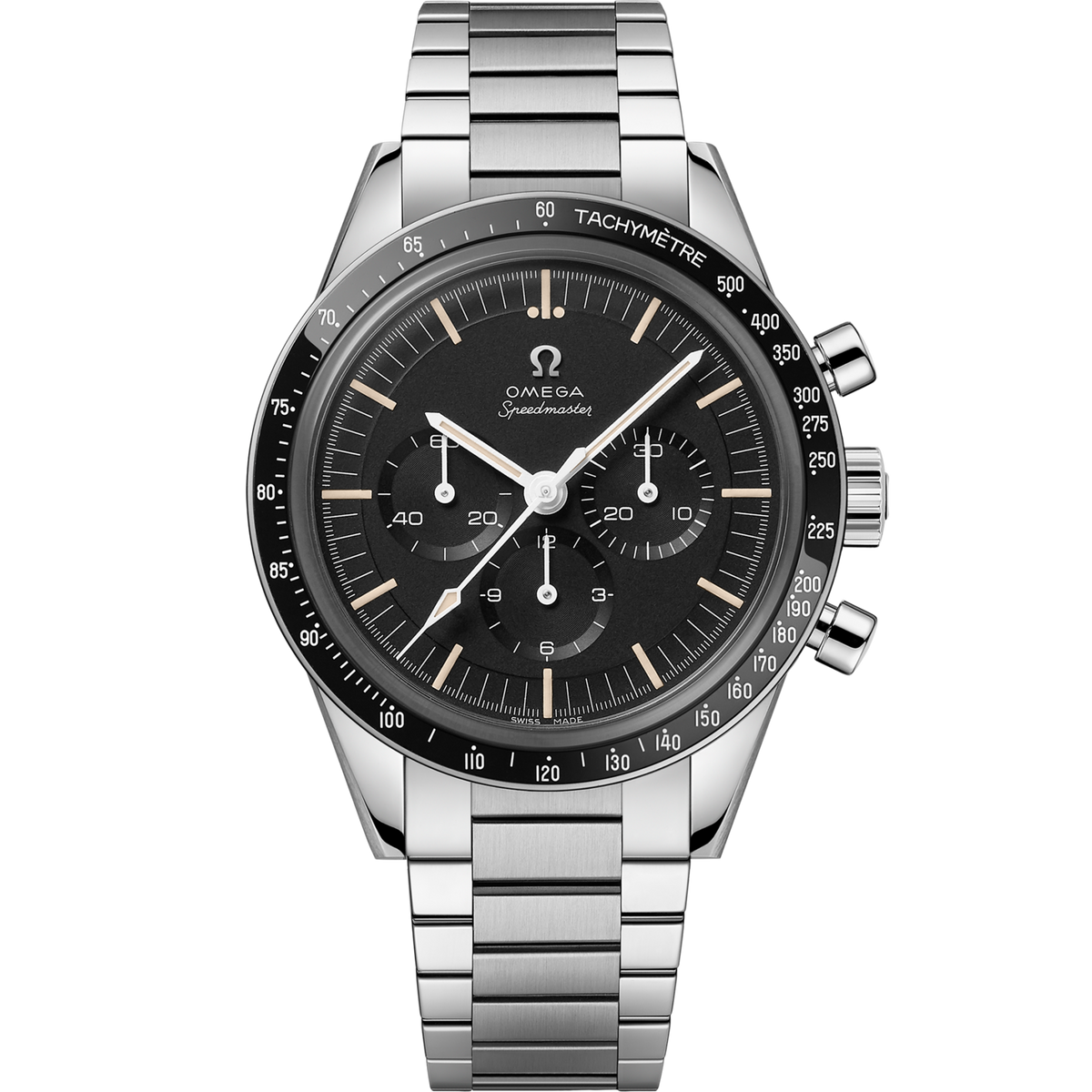 Omega Speedmaster '57 39.7 mm Black Dial Stainless Steel Bracelet 311.30.40.30.01.001 - WATCHXNYC