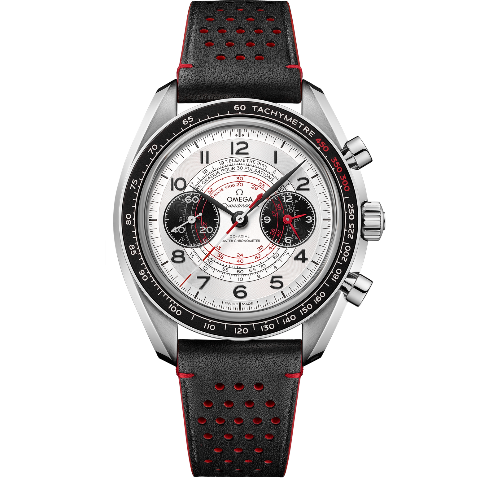 Omega Speedmaster Chronoscope  Silver Dial 43 mm  Stainless Steel  Strap 329.32.43.51.02.001 - WATCHXNYC