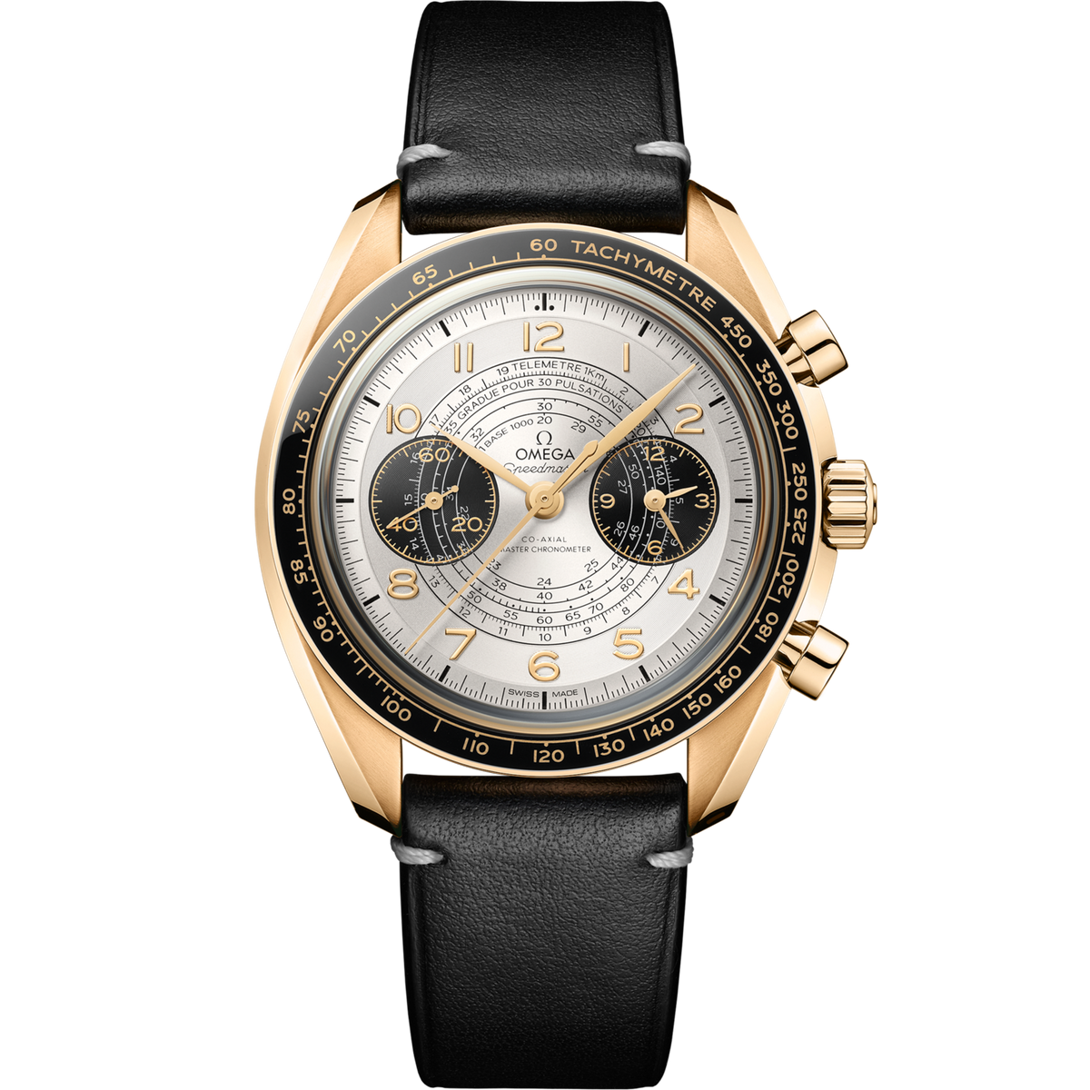 Omega Speedmaster Chronoscope  Silver Dial 43 mm  Moonshine™ 18k Rose Gold Strap 522.62.43.51.02.001 - WATCHXNYC