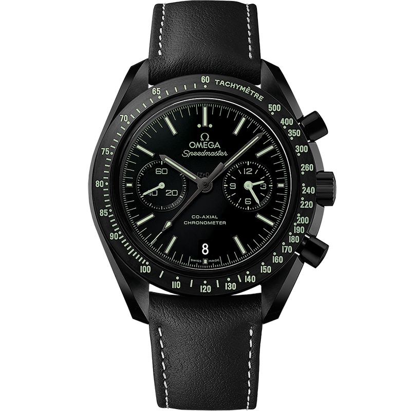 Omega SpeedmasterDark Side of the Moon  44.25 mm  Black Dial Black ceramic Strap 311.92.44.51.01.004 - WATCHXNYC