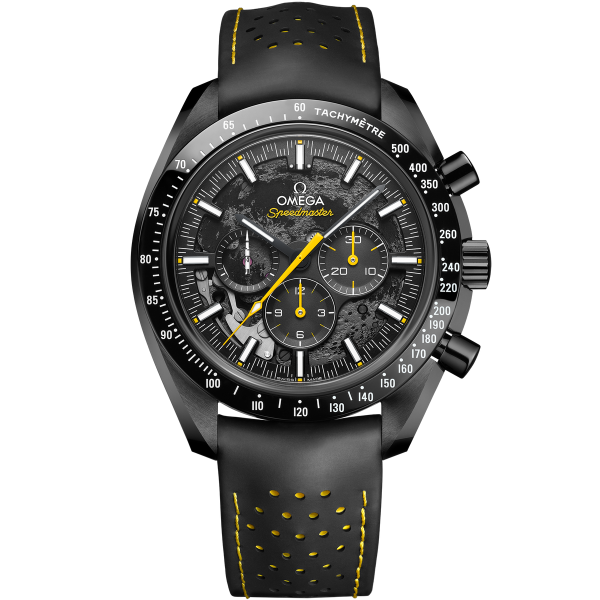 Omega Speedmaster Dark Side of the Moon 44.25 mm Black Dial Black ceramic Strap 310.92.44.50.01.001 - WATCHXNYC