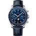 Omega Speedmaster  Moonphase  Blue Dial 44.25 mm  Stainless Steel Strap 304.33.44.52.03.001