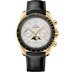 Omega Speedmaster  Moonphase  Silver Dial 44.25 mm  18k Yellow Gold Strap 304.63.44.52.02.001