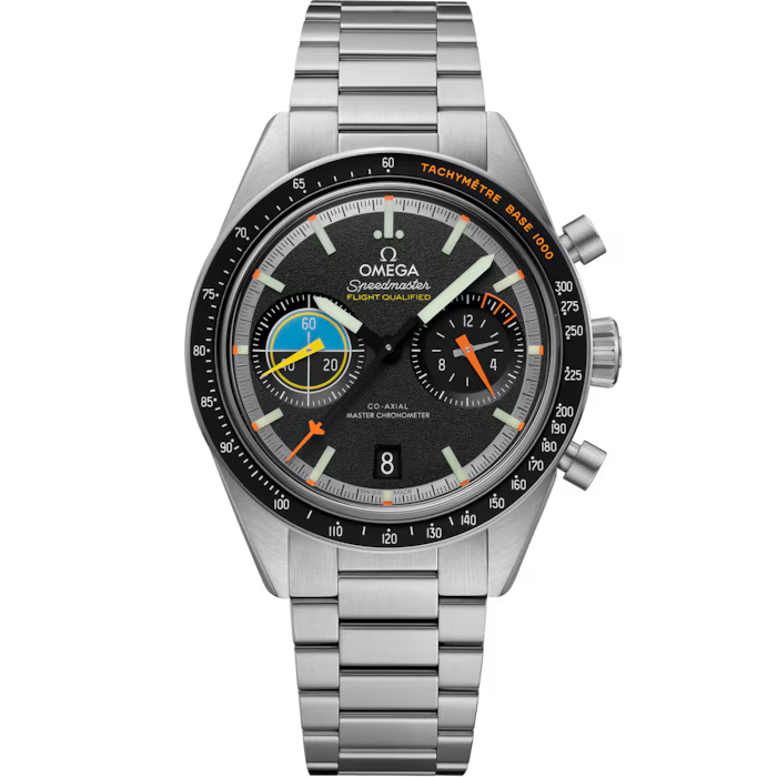 Omega Speedmaster Pilot 40.85mm Black dial Steel bracelet  332.10.41.51.01.002 - WATCHXNYC