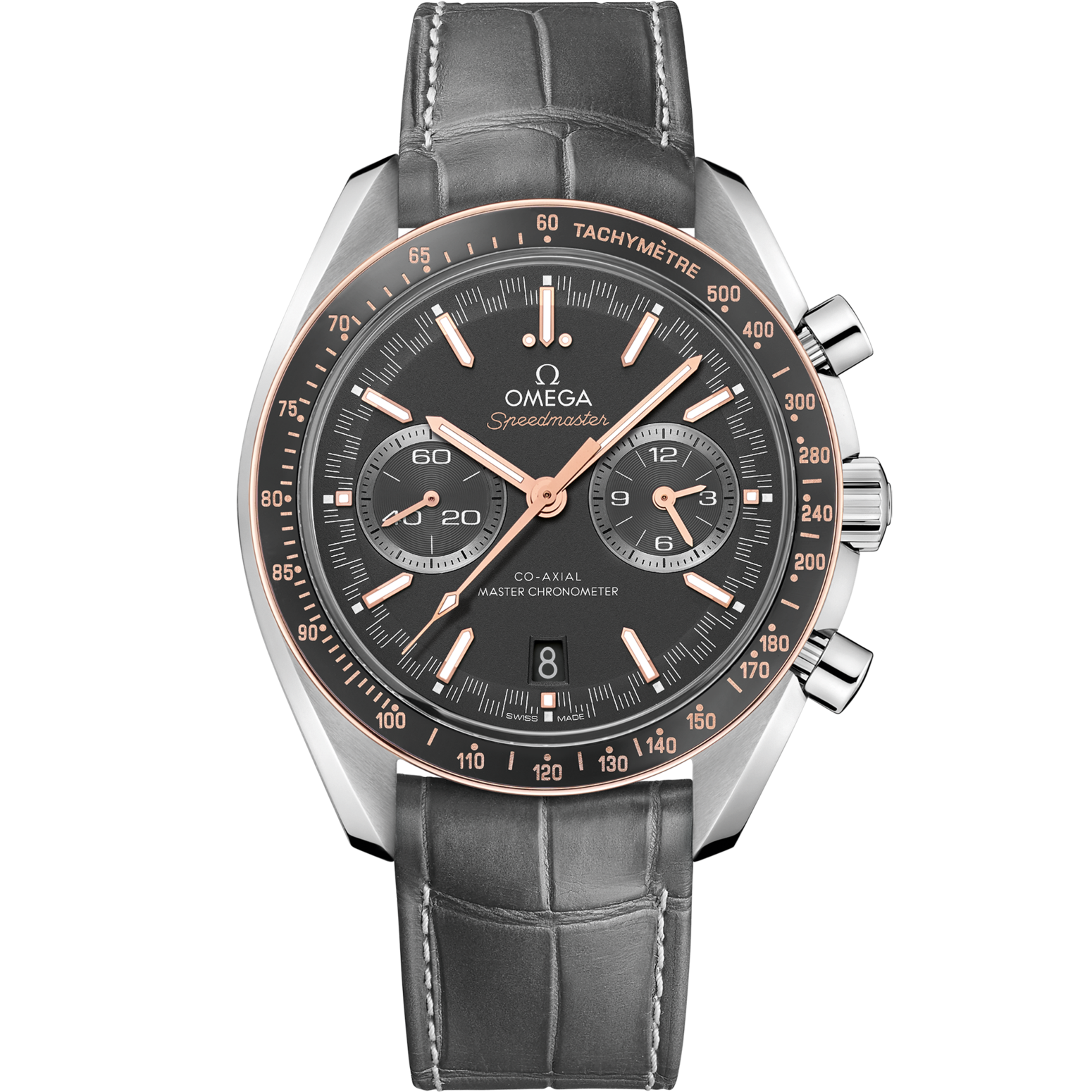 Omega Speedmaster  Racing  Grey Dial  44.25 mm Stainless Steel Strap 329.23.44.51.06.001 - WATCHXNYC