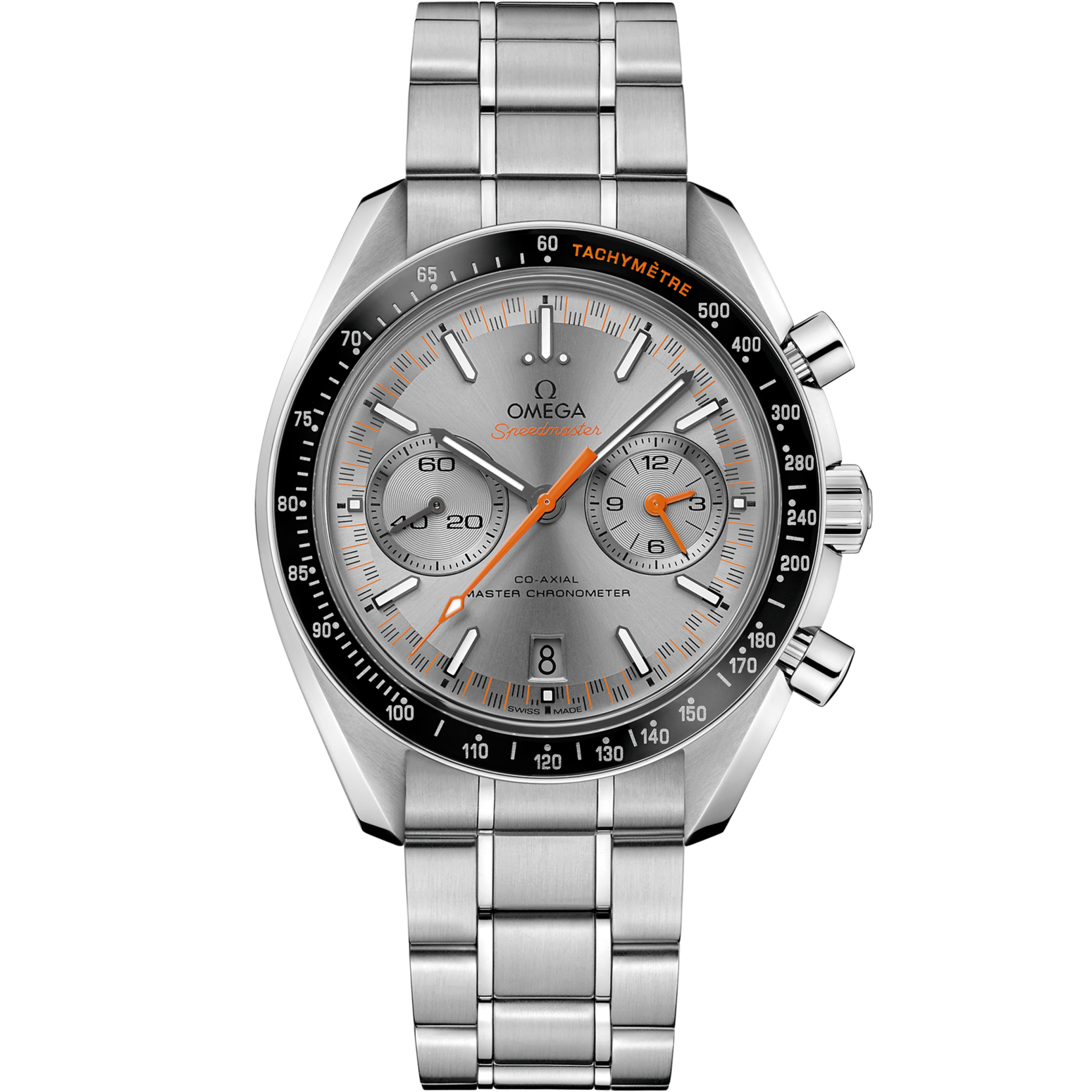 Omega Speedmaster  Racing  Grey Dial 44.25 mm  Stainless Steel Bracelet 329.30.44.51.06.001 - WATCHXNYC