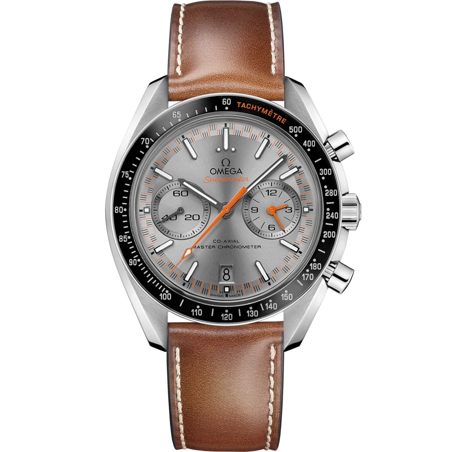 Omega Speedmaster  Racing  Grey Dial 44.25 mm  Stainless Steel Strap 329.32.44.51.06.001 - WATCHXNYC