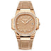 Patek Philippe 7010R-012 Nautilus 32mm Gold-Tone Dial Rose Gold