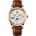 A. Lange & Sohne LANGEMATIK PERPETUAL 38.5 mm White Dial 18-Carat Pink Gold   Leather Strap 310.032 E / LSLS3104AP