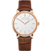 A. Lange & Sohne SAXONIA THIN 37 mm Silver Dial 18-Carat Pink Gold   Leather Strap 201.033 / LSLS2014AG