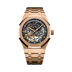 Audemars Piguet Royal Oak Double Balance Wheel Openworked 41 mm Slate Grey Dial 18-Carat Pink Gold Bracelet 15407OR.OO.1220OR.01