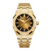 Audemars Piguet Royal Oak Frosted Gold Selfwinding 37 mm Yellow  Dial 18-Carat Yellow Gold Bracelet 15550BA.GG.1356BA.01