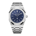 Audemars Piguet Royal Oak _x0093_Jumbo_x0094_ Extra-Thin 39 mm Blue  Dial 18-Carat White Gold Bracelet 16202BC.OO.1240BC.02