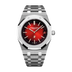 Audemars Piguet Royal Oak _x0093_Jumbo_x0094_ Extra-Thin 39 mm Burgundy  Dial Titanium Bracelet 16202XT.OO.1240XT.01