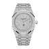 Audemars Piguet Royal Oak _x0093_Jumbo_x0094_ Extra-Thin 39 mm Diamond Paved Dial 18-Carat White Gold Bracelet 16202BC.ZZ.1241BC.01