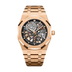 Audemars Piguet Royal Oak _x0093_Jumbo_x0094_ Extra-Thin Openworked 39 mm Slate Grey Dial 18-Carat Pink Gold Bracelet 16204OR.OO.1240OR.03